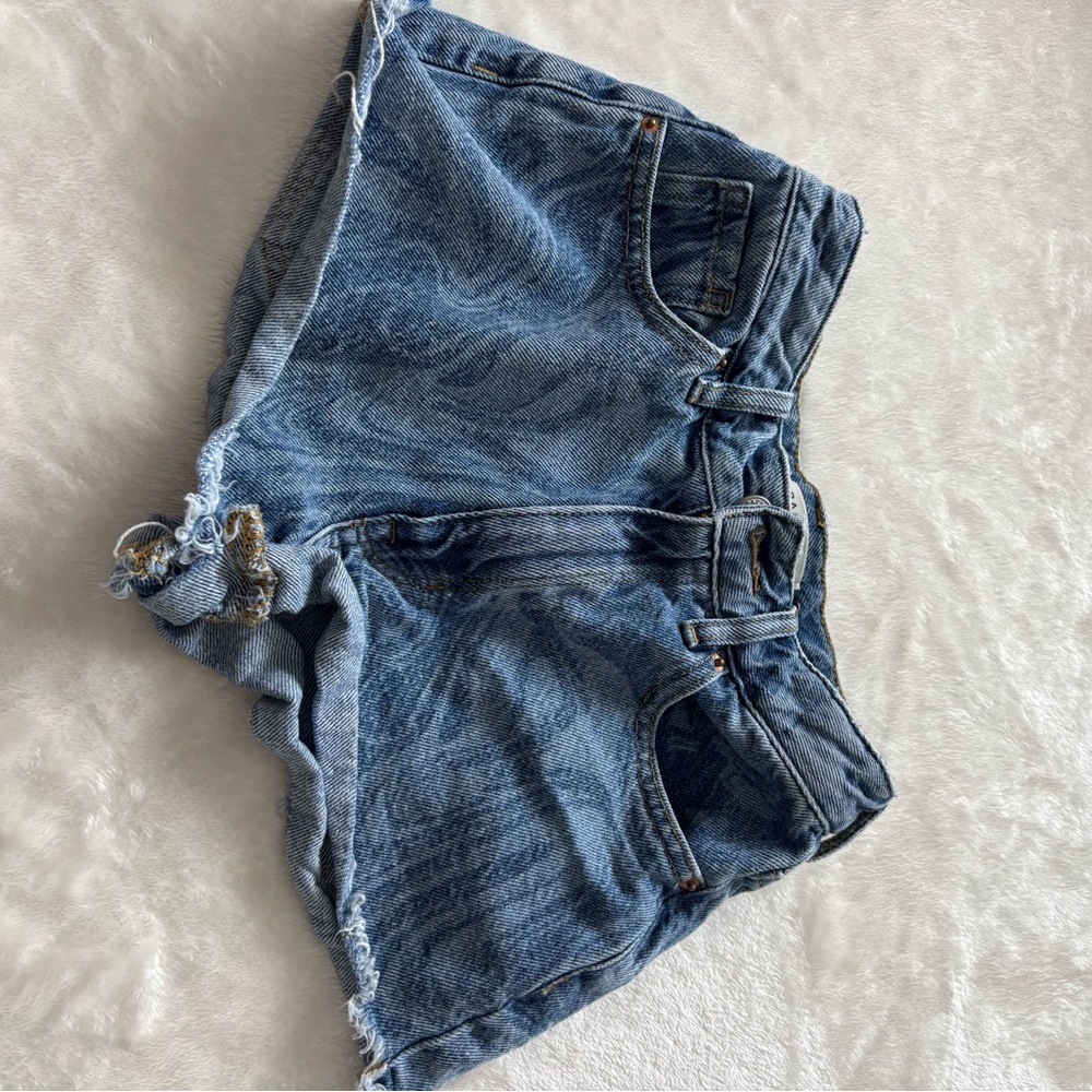 PacSun Blue Jean Shorts Classic Denim Style